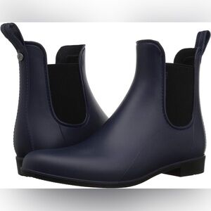Sam Edelman Space Blue Matte Women's Tinsley Rain Boot Size 8